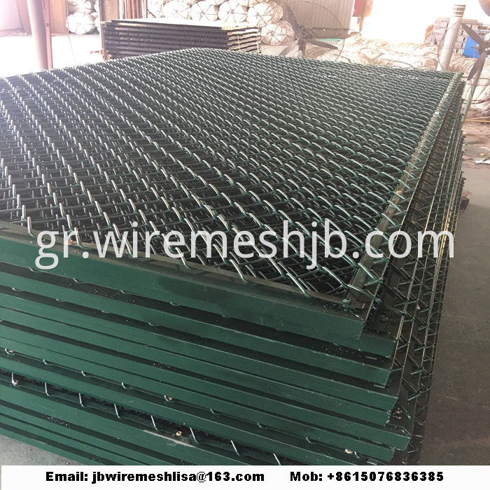 PVC Coated And Galvanized Chain Link Fence